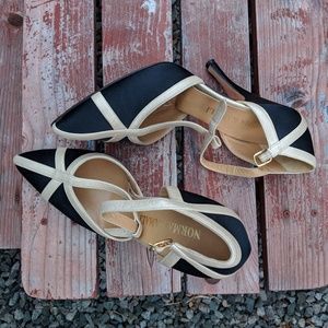 EUC Vintage Norma Kamali T-Strap 9 SEXY Italy